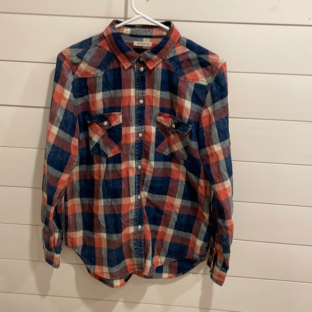 Flannel button up